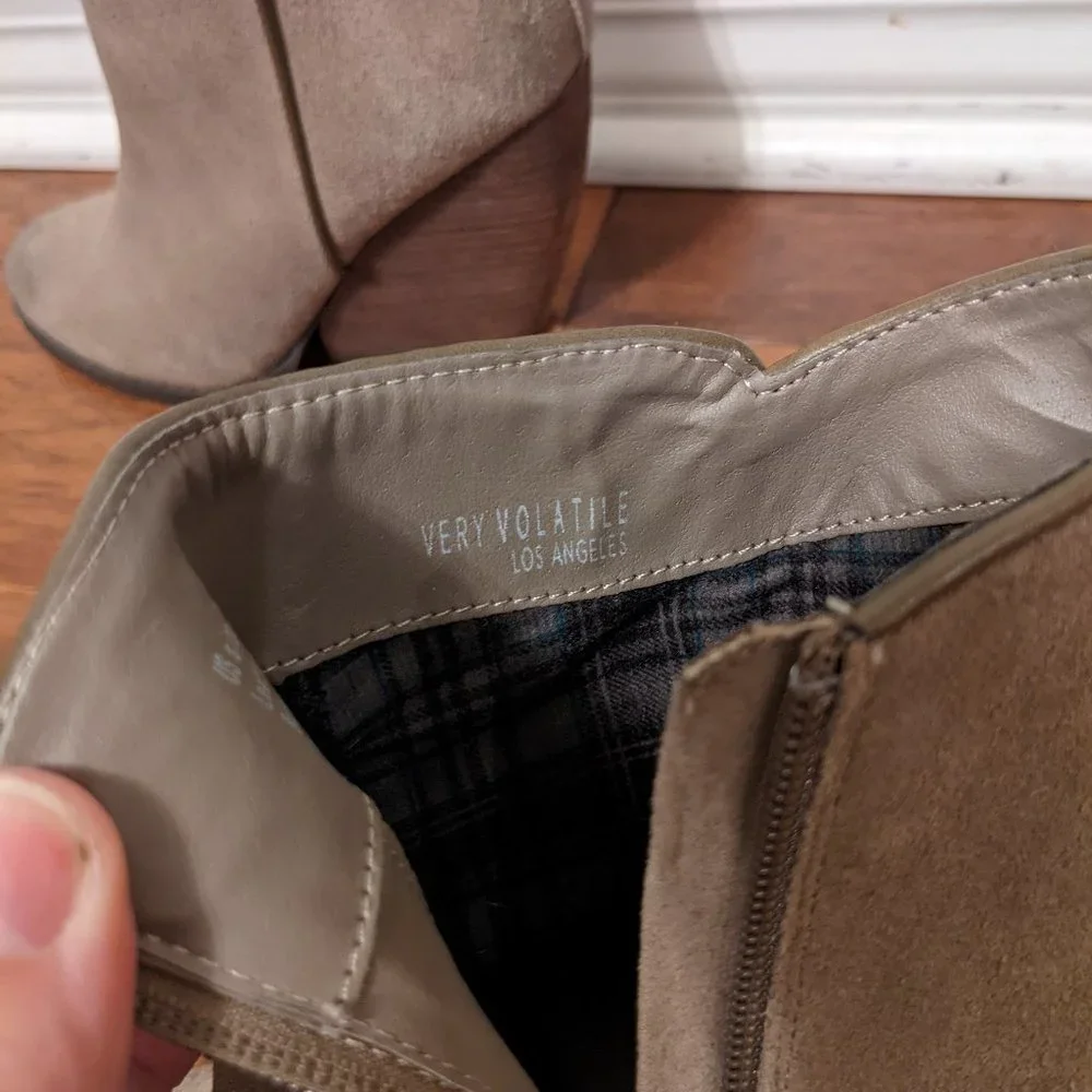 Very Volatile Wedge Booties - Picture 6 of 7